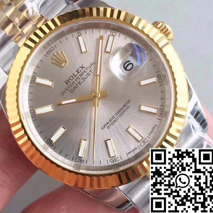 II Rhodium M126333-0004 Datejust Rolex 692 Effortless Dial EW Factory 0707